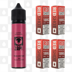 Lychee Lemonade | Shake & Vape by Zap E Liquid | 60ml Long Fill, Nicotine Type: Regular Nicotine, Strength & Size: 12mg • 60ml • Inc Shots (50/50)