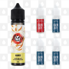 Mango | Shake & Vape by Aisu E Liquid | 60ml Long Fill, Nicotine Type: Regular Nicotine, Strength & Size: 03mg • 60ml • Inc Shots (60/40)
