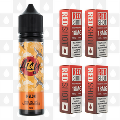 Melon | Shake & Vape by Aisu E Liquid | 60ml Long Fill, Nicotine Type: Regular Nicotine, Strength & Size: 12mg • 60ml • Inc. Shots (50/50)