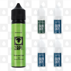 Melonade | Shake & Vape by Zap E Liquid | 60ml Long Fill, Nicotine Type: Nicotine Salt, Strength & Size: 03mg Salt • 60ml • Inc Shots (60/40)