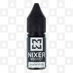 Nic Shots by Nixer E Liquid | 10ml Nicotine Shots, Nicotine Type: Nicotine Free, Strength & Size: 0mg • 10ml • 100% VG