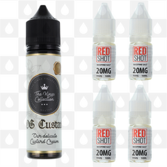 O.G Custard by The Kings Collection E Liquid | 60ml Longfill, Nicotine Type: Nicotine Salt, Strength & Size: 12mg Salt • 60ml • Inc Shots (50/50)