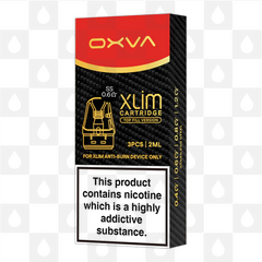 OXVA Xlim SS Replacement Pods, Pod Type: 3 x Xlim SS Pods 0.4 Ohm