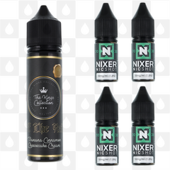Off The Rails by The Kings Collection E Liquid | 60ml Longfill, Nicotine Type: Regular Nicotine, Strength & Size: 12mg • 60ml • Inc Shots (50/50)