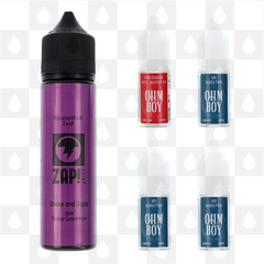 Passionfruit Zest | Shake & Vape by Zap E Liquid | 60ml Long Fill, Nicotine Type: Regular Nicotine, Strength & Size: 03mg • 60ml • Inc Shots (60/40)
