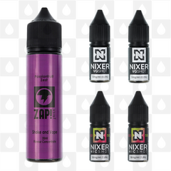 Passionfruit Zest | Shake & Vape by Zap E Liquid | 60ml Long Fill, Nicotine Type: Regular Nicotine, Strength & Size: 06mg • 60ml • Inc Shots (50/50)