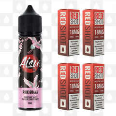 Pink Guava | Shake & Vape by Aisu E Liquid | 60ml Long Fill, Nicotine Type: Regular Nicotine, Strength & Size: 12mg • 60ml • Inc Shots (50/50)