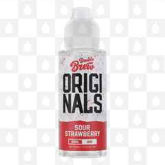 Sour Strawberry | The Originals by Double Brew E Liquid | 100ml Short Fill