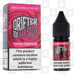 Strawberry Raspberry Cherry | Bar Salts by Drifter E Liquid | 10ml Nic Salt, Strength & Size: 20mg • 10ml