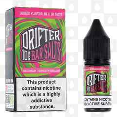 Watermelon Strawberry Bubblegum | Bar Salts by Drifter E Liquid | 10ml Nic Salt, Strength & Size: 20mg • 10ml