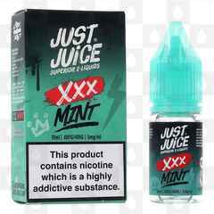XXX Mint by Just Juice Mint E Liquid | 10ml Bottles, Strength & Size: 05mg • 10ml