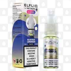 Blue Razz Lemonade by Elfliq | Elf Bar E Liquid | Nic Salt, Strength & Size: 20mg • 10ml
