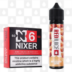 Butterscotch Creme | Desserts by RedJuice E Liquid | 60ml Long Fill, Nicotine Type: Regular Nicotine, Strength & Size: 06mg • 60ml • Inc Shots (50/50)