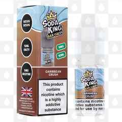 Caribbean Crush by Soda King E Liquid | 10ml Nic Salt, Strength & Size: 05mg • 10ml