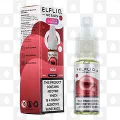 Cola by Elfliq | Elf Bar E Liquid | Nic Salt, Strength & Size: 05mg • 10ml