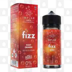 Fizzy Orange by Imp Jar Fizz E Liquid | 50ml & 100ml Short Fill, Strength & Size: 0mg • 100ml (120ml Bottle)