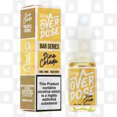 Pina Colada | Overdose by MOMO E Liquid | 10ml Nic Salt, Strength & Size: 10mg • 10ml