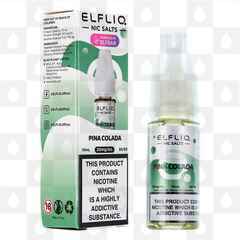 Pina Colada by Elfliq | Elf Bar E Liquid | 10ml Nic Salt, Strength & Size: 10mg • 10ml