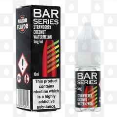 Strawberry Coconut Watermelon by Bar Series E Liquid | 10ml Nic Salt, Strength & Size: 05mg • 10ml