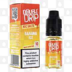 Banana Ice by Double Drip E Liquid | 10ml Nic Salt, Strength & Size: 20mg • 10ml