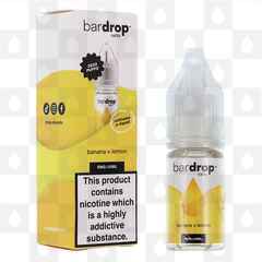 Banana Lemon by Bar Drop E Liquid | 10ml Nic Salt, Strength & Size: 10mg • 10ml