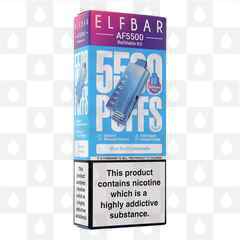 Elf Bar AF5500 | Pre-Filled Pod Vape Kit, Flavour: Blue Razz Lemonade