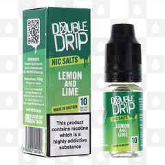 Lemon & Lime by Double Drip E Liquid | 10ml Nic Salt, Strength & Size: 10mg • 10ml