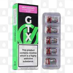Vaporesso GTX Replacement Coils, Ohms: 5 x 0.4 Ohm Mesh Coil • RDTL (26-32W)