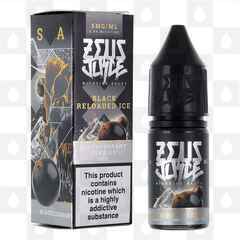 Black Reloaded Ice by Zeus Juice E Liquid | 10ml Nic Salt, Strength & Size: 05mg • 10ml