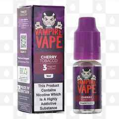 Cherry Tobacco | Tobacco Collection by Vampire Vape E Liquid | 10ml Bottles, Strength & Size: 03mg • 10ml