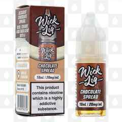 Chocolate Spread by Wick Liq Bar Juice E Liquid | 10ml Nic Salt, Strength & Size: 05mg • 10ml