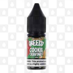 Cookie Cravings by Greedy E Liquid  | 10ml Nic Salt, Strength & Size: 10mg • 10ml