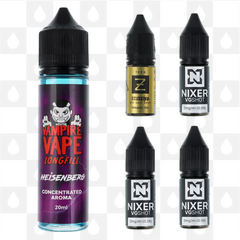 Heisenberg by Vampire Vape | 60ml Longfill, Nicotine Type: Nicotine Salt, Strength & Size: 3mg Salt • 60ml • Inc. Shots (50/50)