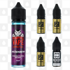Heisenberg by Vampire Vape | 60ml Longfill, Nicotine Type: Nicotine Salt, Strength & Size: 9mg Salt • 60ml • Inc. Shots (50/50)