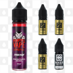 Pinkman by Vampire Vape | 60ml Longfill, Nicotine Type: Nicotine Salt, Strength & Size: 9mg Salt • 60ml • Inc. Shots (50/50)