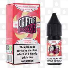 Strawberry Cheesecake | Desserts by Drifter Bar Juice E Liquid | 10ml Nic Salt, Strength & Size: 05mg • 10ml