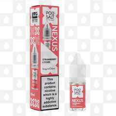Strawberry Lychee By Nexus Pod Salt E Liquid | 10ml Nic Salt, Strength & Size: 20mg • 10ml
