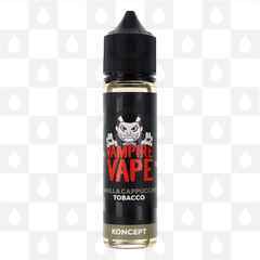 Vanilla Cappuccino Tobacco | Tobacco Collection by Vampire Vape E Liquid | 50ml & 100ml Shortfill, Strength & Size: 0mg • 50ml (60ml Bottle)