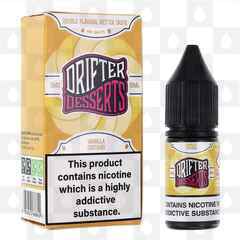Vanilla Custard | Desserts by Drifter Bar Juice E Liquid | 10ml Nic Salt, Strength & Size: 05mg • 10ml