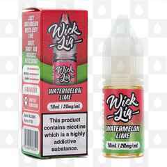 Watermelon Lime by Wick Liq Bar Juice E Liquid | 10ml Nic Salt, Strength & Size: 20mg • 10ml