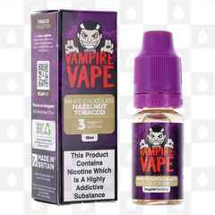 White Chocolate Hazelnut Tobacco | Tobacco Collection by Vampire Vape E Liquid | 10ml Bottles, Strength & Size: 03mg • 10ml