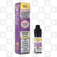 Berry Jam On Toast | Bar Salts by Dinner Lady E Liquid | 10ml Nic Salt, Strength & Size: 05mg • 10ml