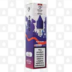 Blue Slush By Crystal Clear E Liquid | 10ml Nic Salt, Strength & Size: 10mg • 10ml
