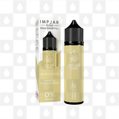 Pineapple, Peach & Mango by Imp Jar E Liquid | 50ml & 100ml Short Fill, Strength & Size: 0mg • 50ml (60ml Bottle)