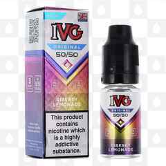 Riberry Lemonade 50/50 By IVG Original E Liquid | 10ml Bottles, Strength & Size: 12mg • 10ml