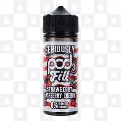 Strawberry Raspberry Cherry by Seriously Pod Fill 3 E Liquid | 100ml Short Fill
