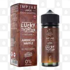 American Waffle by Imp Jar x Lucky 13 E Liquid | 100ml Short Fill, Strength & Size: 0mg • 100ml (120ml Bottle)