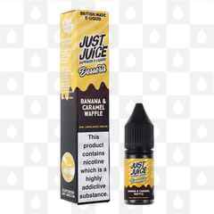 Banana Caramel Waffle by Just Juice Desserts E Liquid | 10ml Nic Salt, Strength & Size: 20mg • 10ml