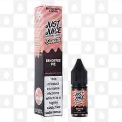 Banoffee Pie by Just Juice Desserts E Liquid | 10ml Nic Salt, Strength & Size: 20mg • 10ml