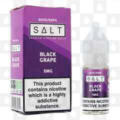 Black Grape by SALT E Liquid | 10ml Nic Salt, Strength & Size: 05mg • 10ml